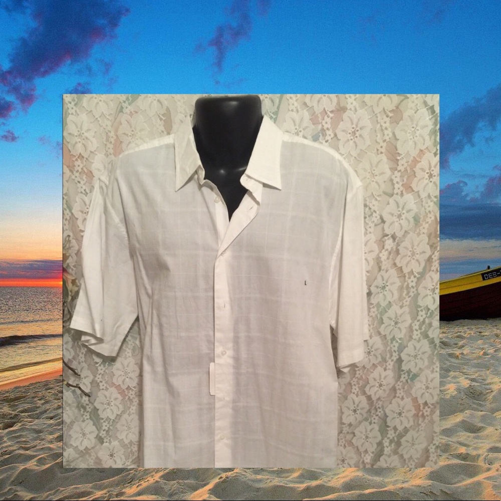 Van Heusen men’s short sleeve cotton shirt